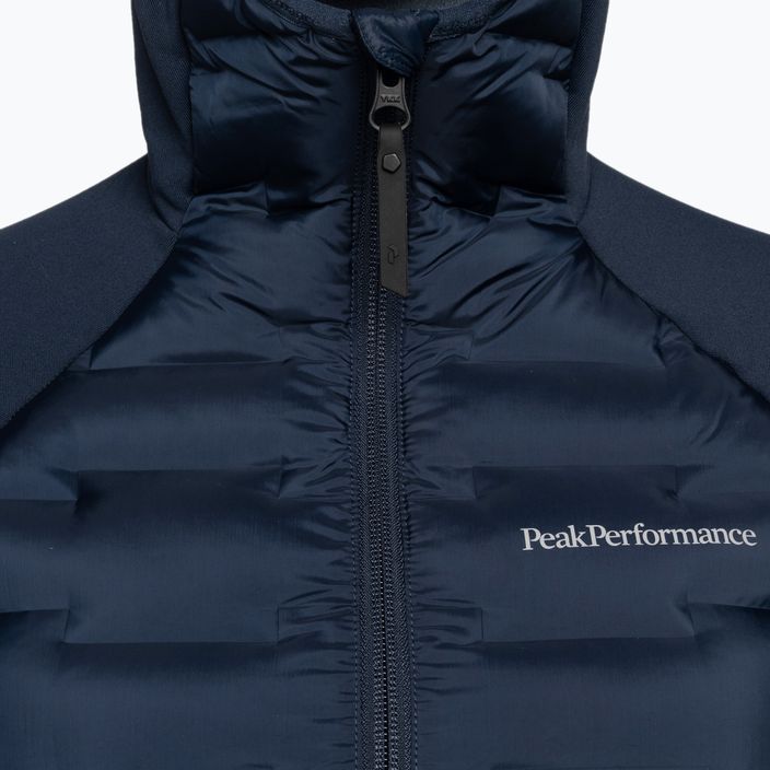 Women's Peak Performance Argon Hybrid Hood jacket navy blue G77859010 3