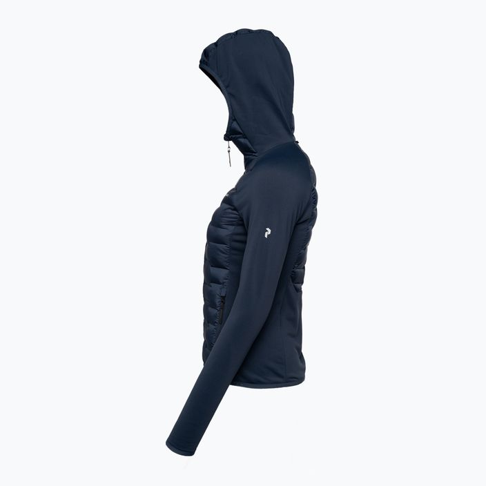 Women's Peak Performance Argon Hybrid Hood jacket navy blue G77859010 4