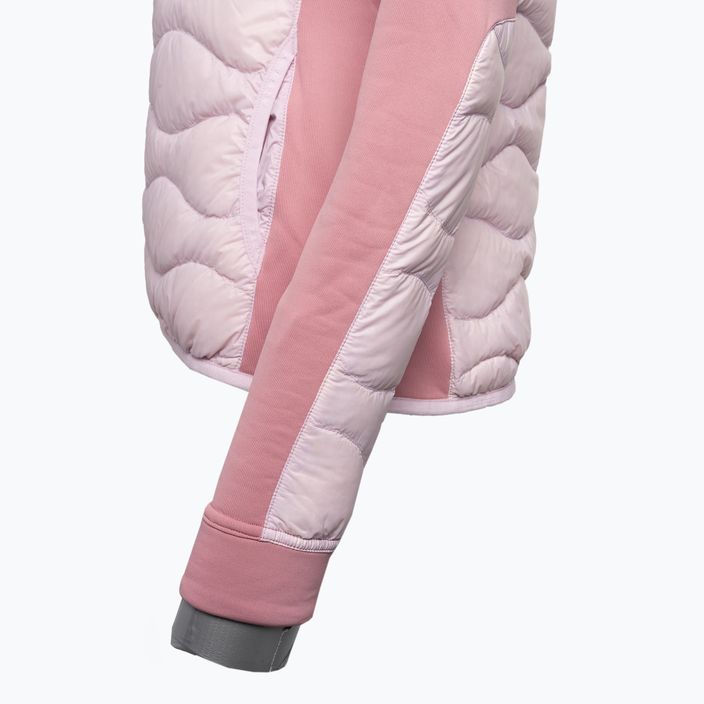 Women's Peak Performance Helium Down Hybrid Hood Jacket Pink G77848130 5