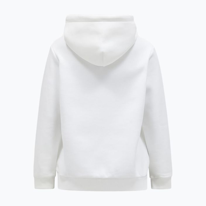 Women's sweatshirt Peak Performance Original Small Logo Hood off white 3
