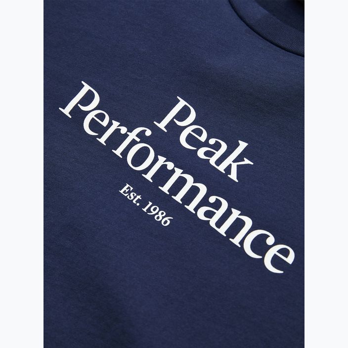 Women's Peak Performance Original Tee blue shadow 4
