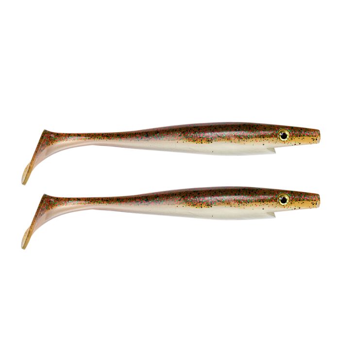 Strike Pro Pig Shad Tournament 2 piece brown rubber lure TEV-SP172M-108 2