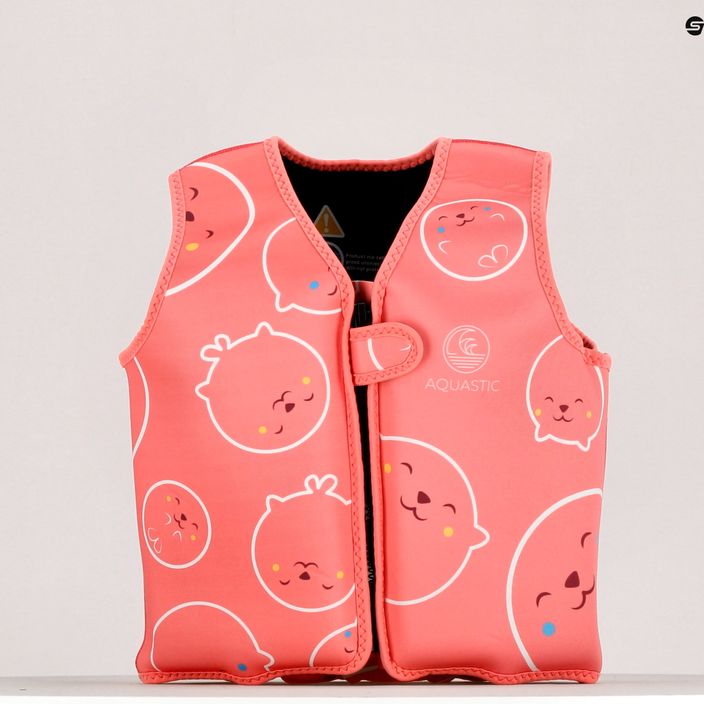Children's AQUASTIC belay waistcoat pink HT-16879 14