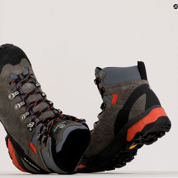 Women's trekking boots SCARPA ZG GTX brown 67075-202 10