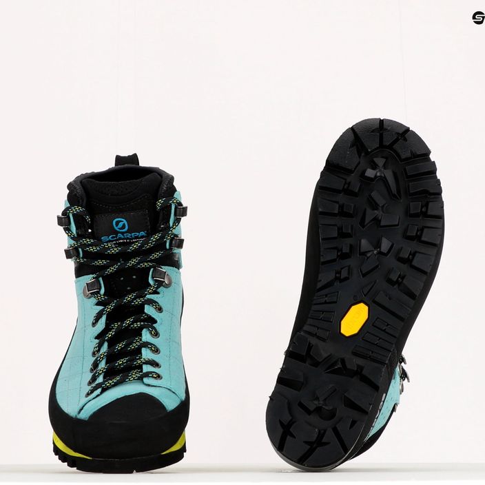 Women's high alpine boots SCARPA Zodiac Tech GTX blue 71100-202 11