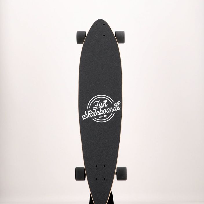 Fish Skateboards Pixie longboard blue LONG-PIX-SIL-BLA 9