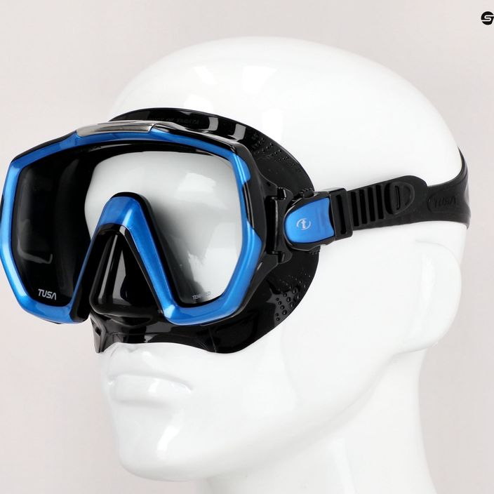 TUSA Freedom Elite diving mask black-blue M-1003 7