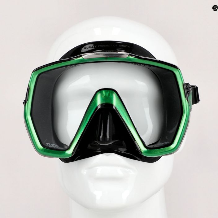 TUSA Freedom Hd Mask diving mask black-green M-1001 7