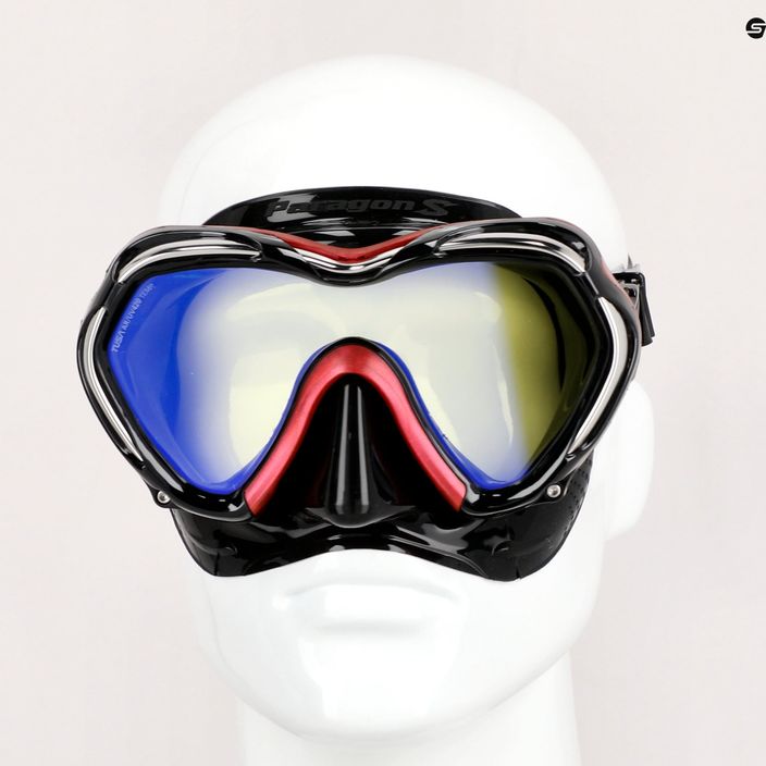 TUSA Paragon S Mask diving mask black/pink M-1007 6