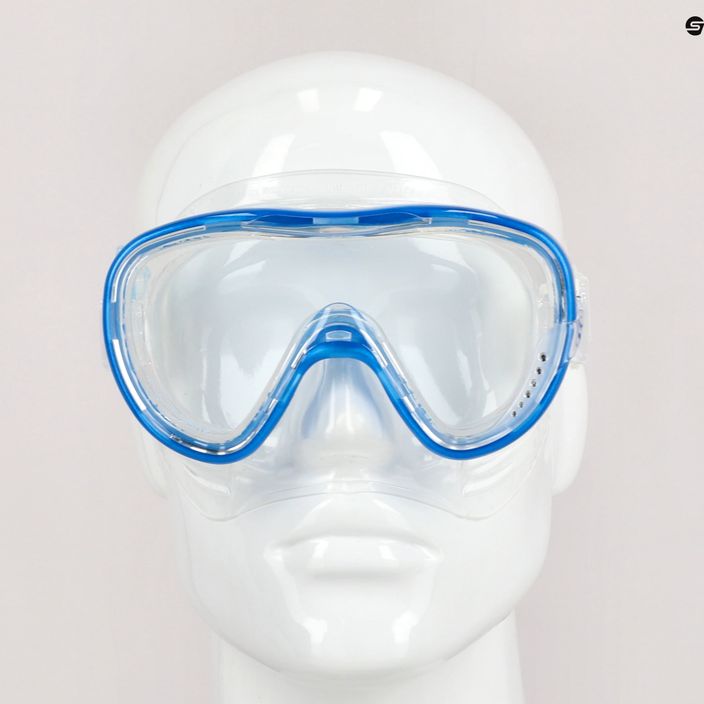 TUSA Tina Fd Diving Mask Blue and Clear M-1002 7