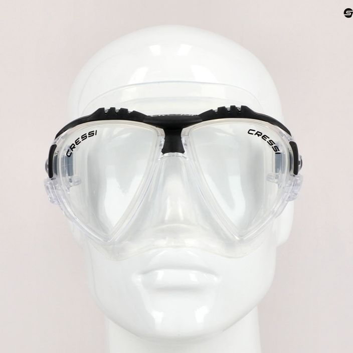 Cressi Matrix diving mask black/clear DS301060 7