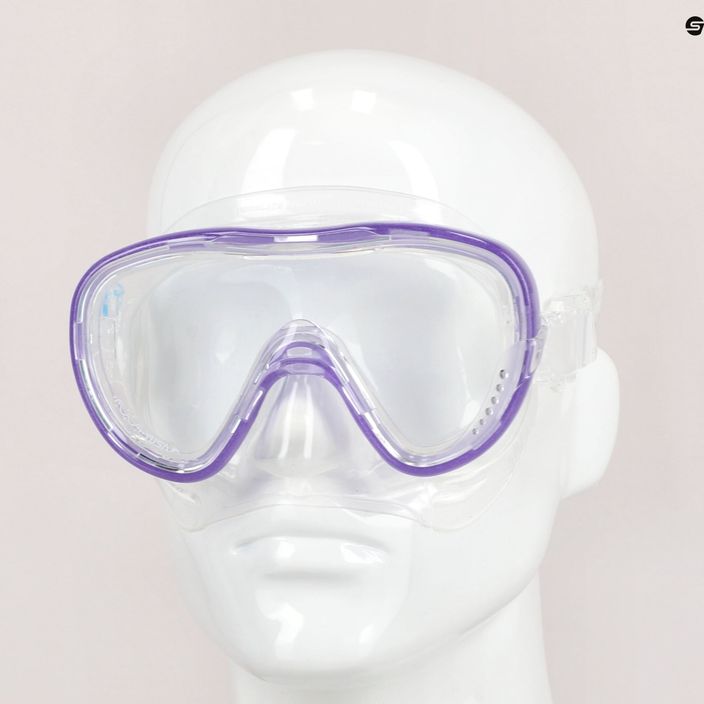 TUSA Tina Fd Diving Mask purple and clear M-1002 7