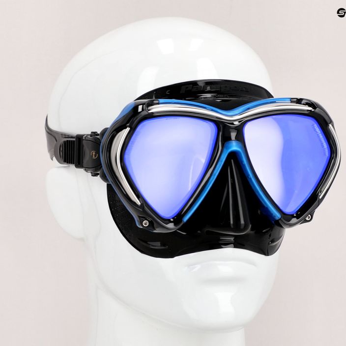TUSA Paragon Diving Mask Black/Blue M-2001 6