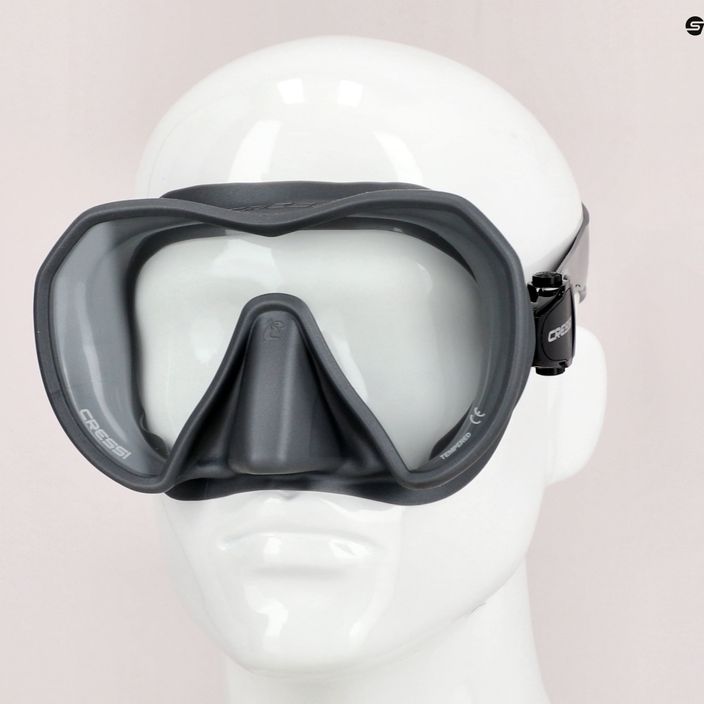 Cressi Z1 diving mask grey DN410057 7
