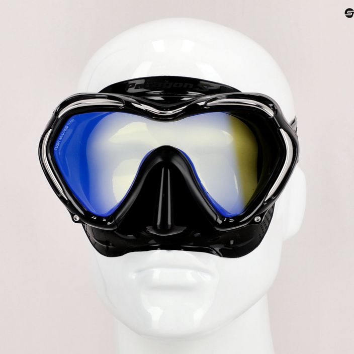 TUSA Paragon S Mask diving mask black 1007 7