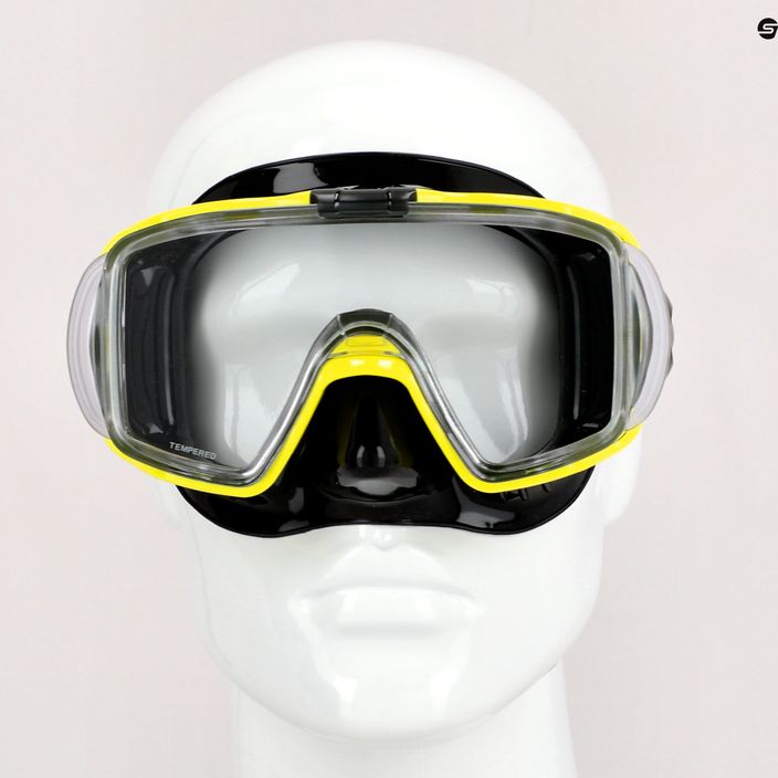 TUSA Sportmask diving mask black and yellow UM-31QB FY 7