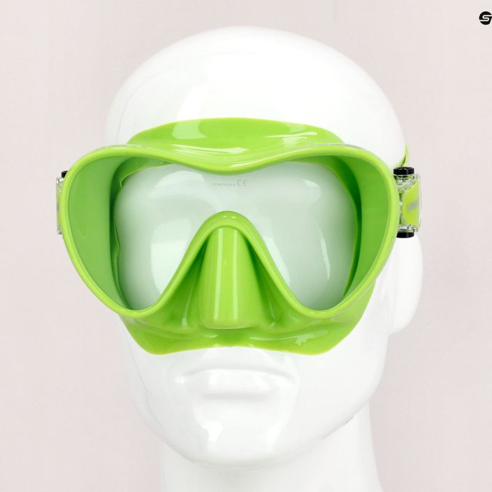 Cressi F1 diving mask green WDN281067 9