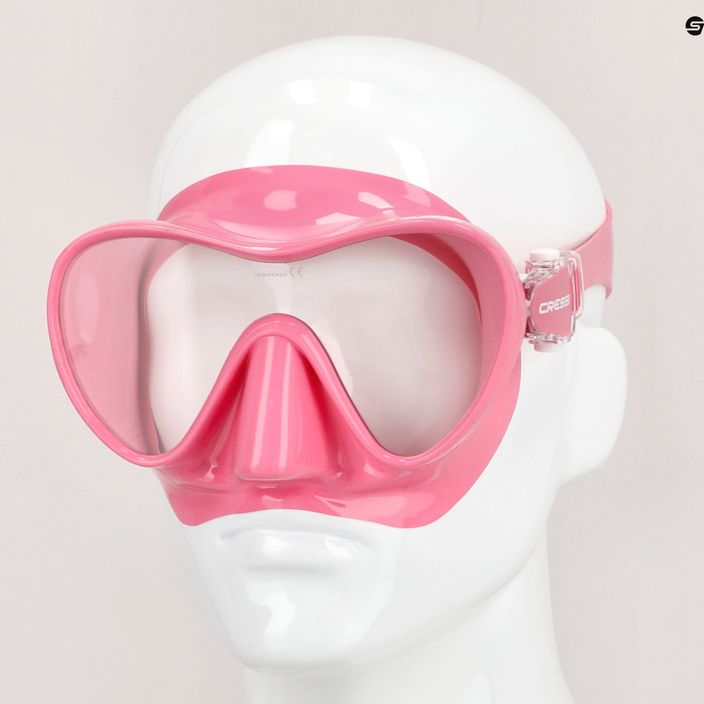 Cressi F1 diving mask pink ZDN284000 8