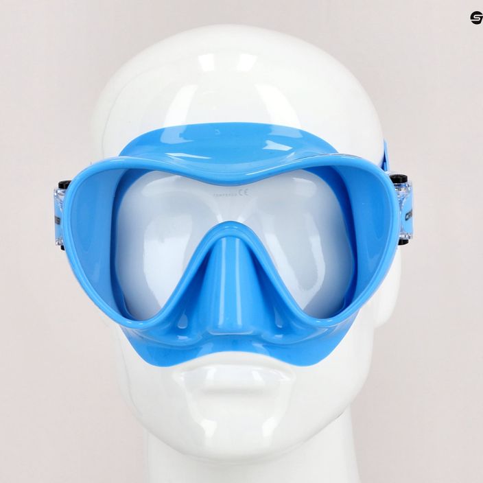 Cressi F1 diving mask blue ZDN281020 7