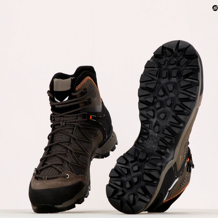 Men's trekking boots Salewa MTN Trainer Lite Mid GTX grey 00-0000061359 10