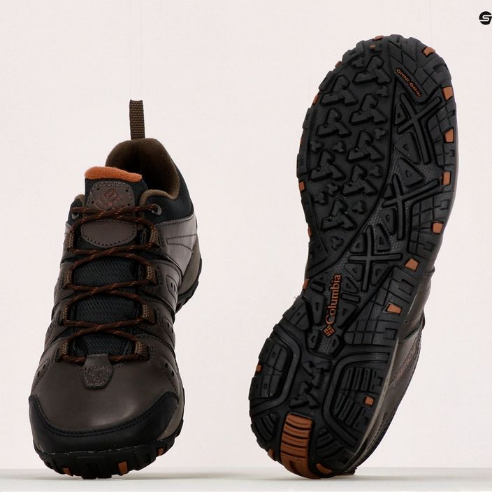 Columbia Woodburn II Waterproof men's trekking boots brown 1553001 13