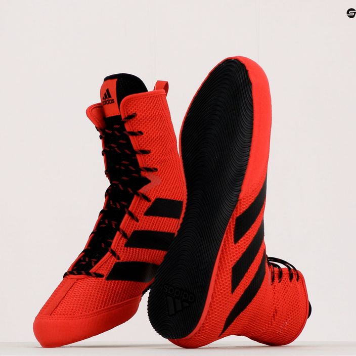 adidas Box Hog 3 boxing shoes red FZ5305 9