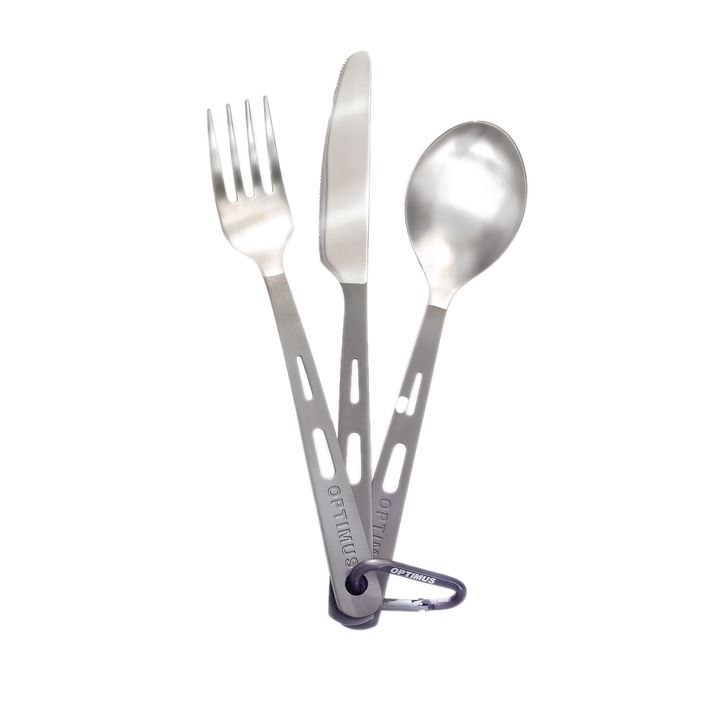 Cutlery Optimus Titanium 3-Piece Cutlery Set silver 8016286 2