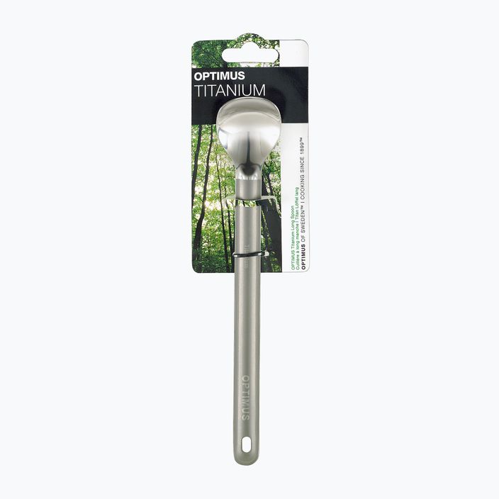 Optimus Titanium Long silver spoon 8016166 2