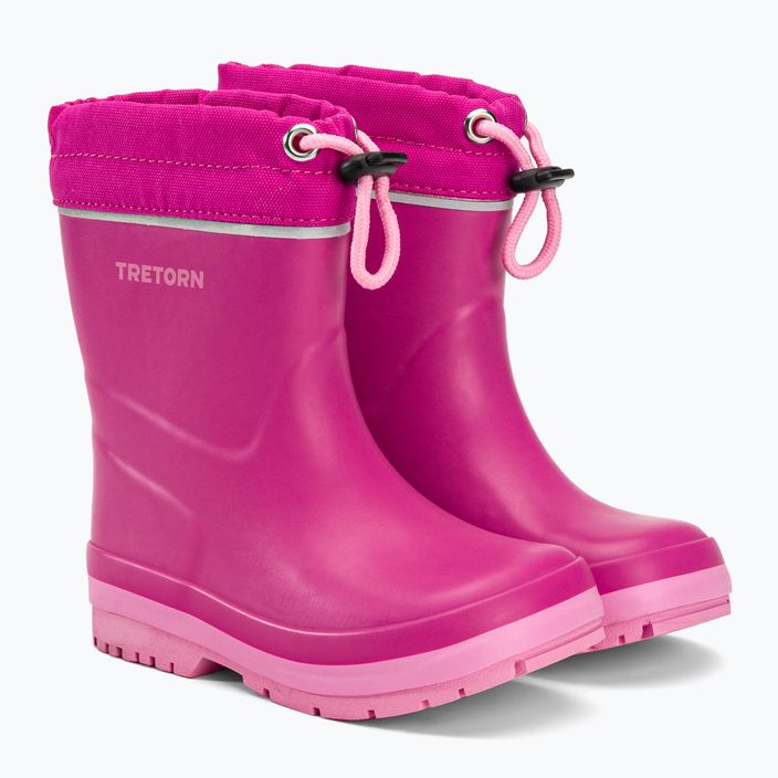 Tretorn Kuling Winter pink children's wellingtons 47329809324 4