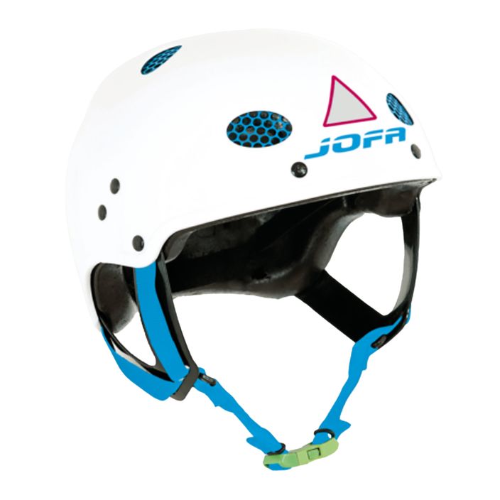 JOFA 715 LS JR children's hockey helmet white/black 2