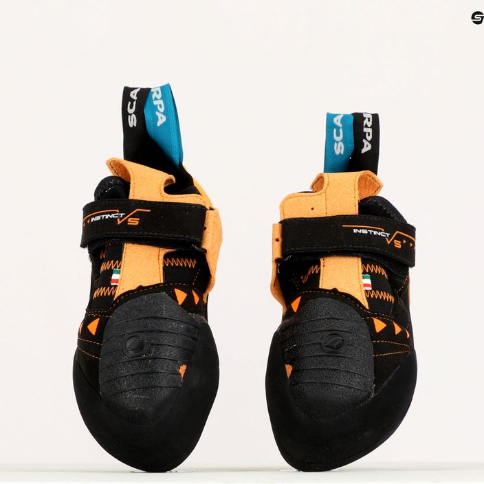 SCARPA Instinct VS climbing shoes black-orange 70013-000/1 10