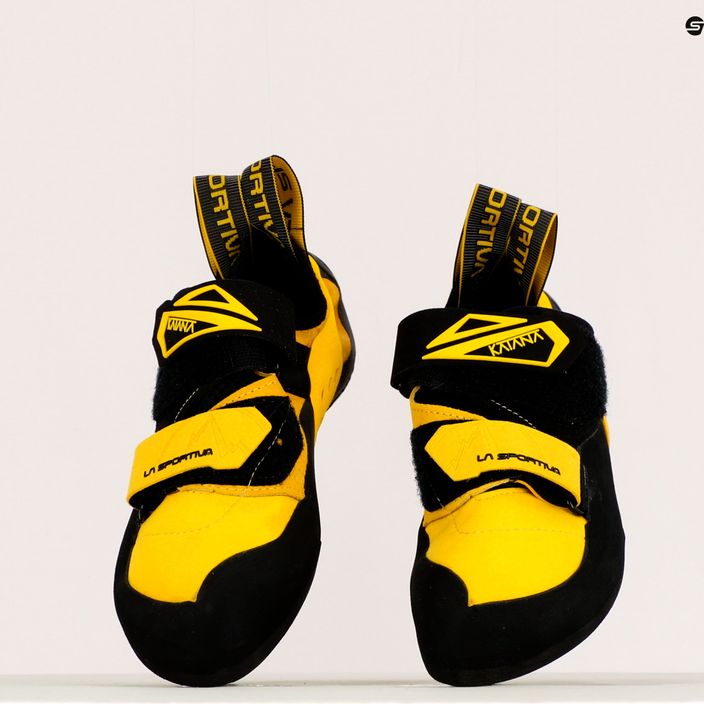 LaSportiva Katana climbing shoe yellow/black 20L100999 9