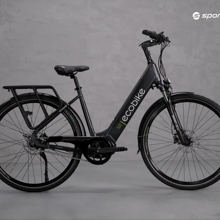 EcoBike LX 14Ah LG electric bike black 1010304 14