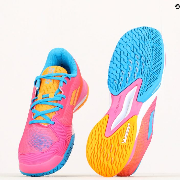 Babolat Jet Mach 3 AC children's tennis shoes pink 33S21648 9