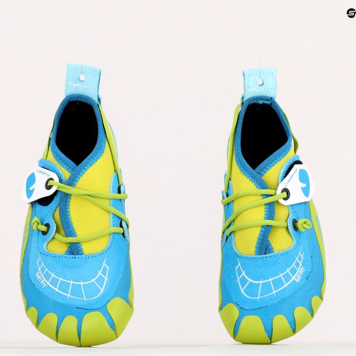 La Sportiva children's climbing shoe Gripit blue/yellow 15R600702 8