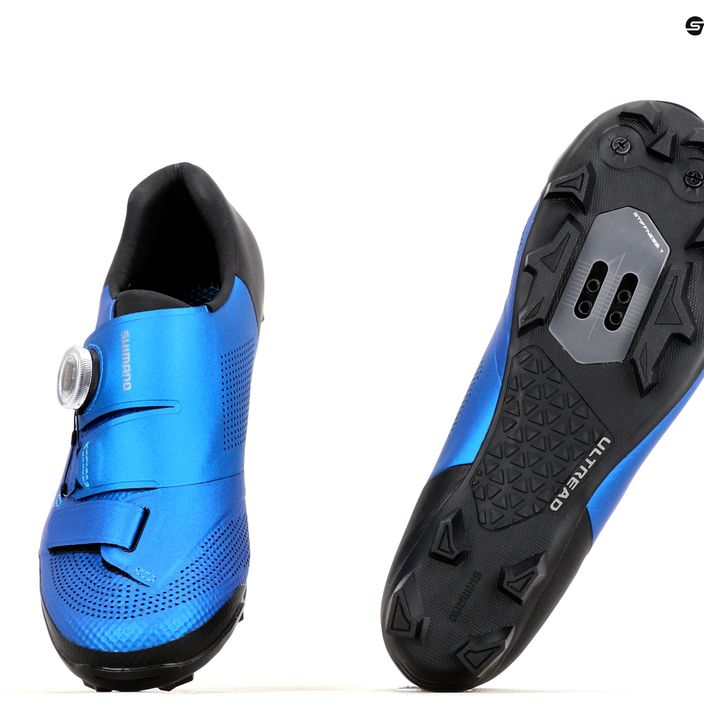 Shimano SH-XC502 men's MTB cycling shoes blue ESHXC502MCB01S46000 11