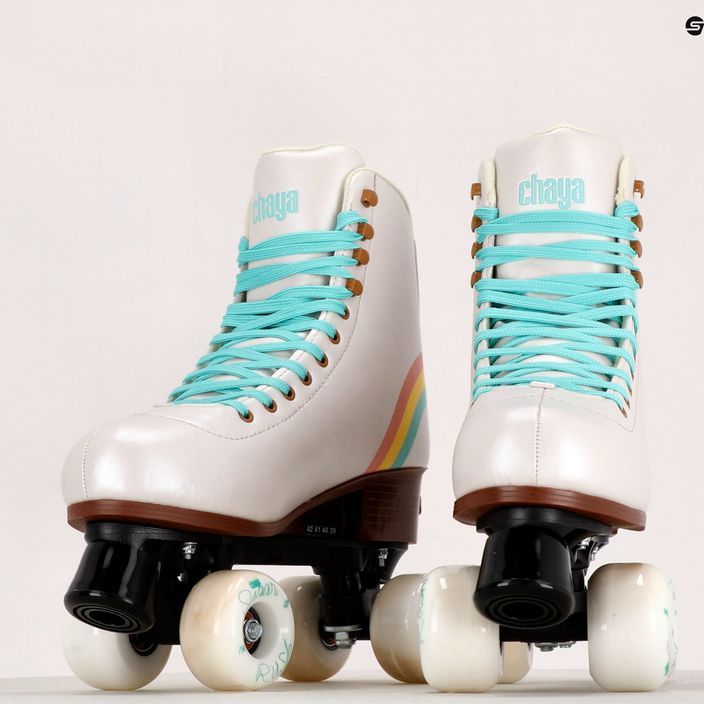 Women's skates Chaya Bliss Adjustable white 810719 11