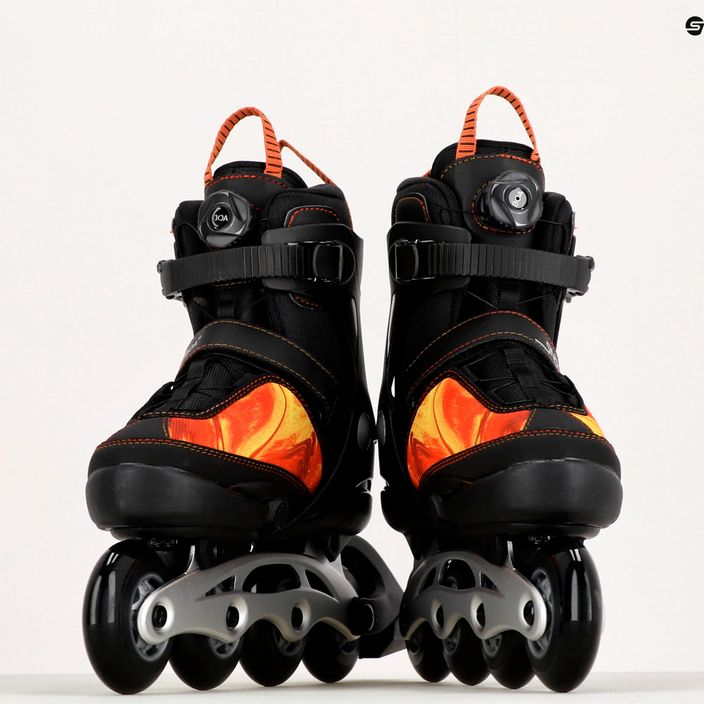 K2 Sk8 Hero Boa Alu children's roller skates black 30F0118 10