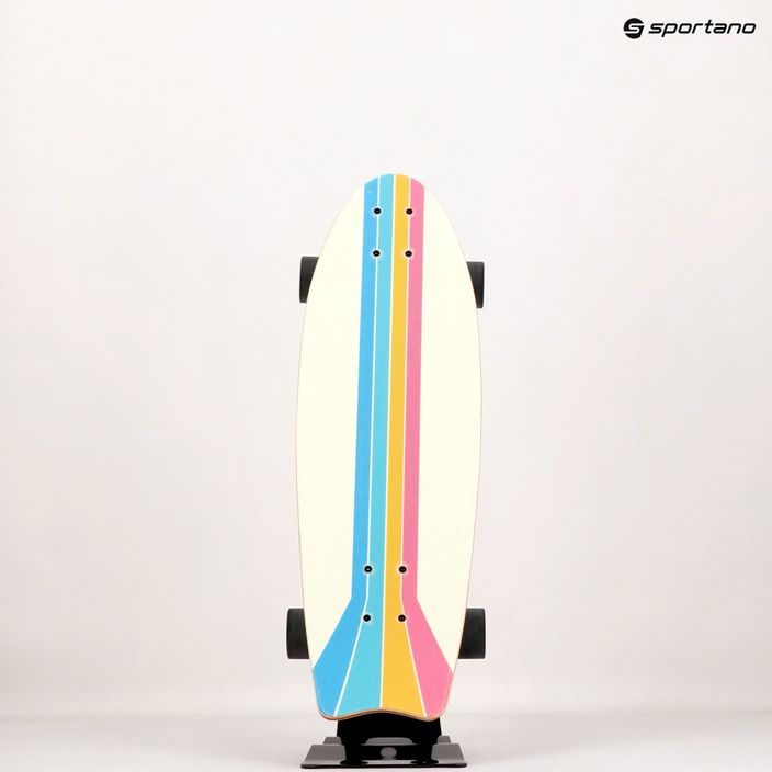 Surfskate skateboard Cutback Color Wave coloured 11