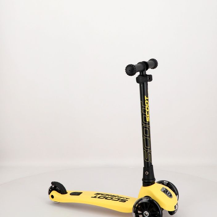 Scoot & Ride Highwaykick 3 LED children's balance scooter yellow 95030010 13