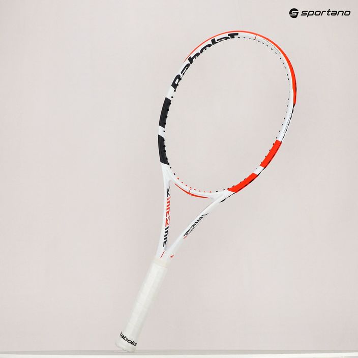 Babolat Pure Strike 100 tennis racket white 172503 12