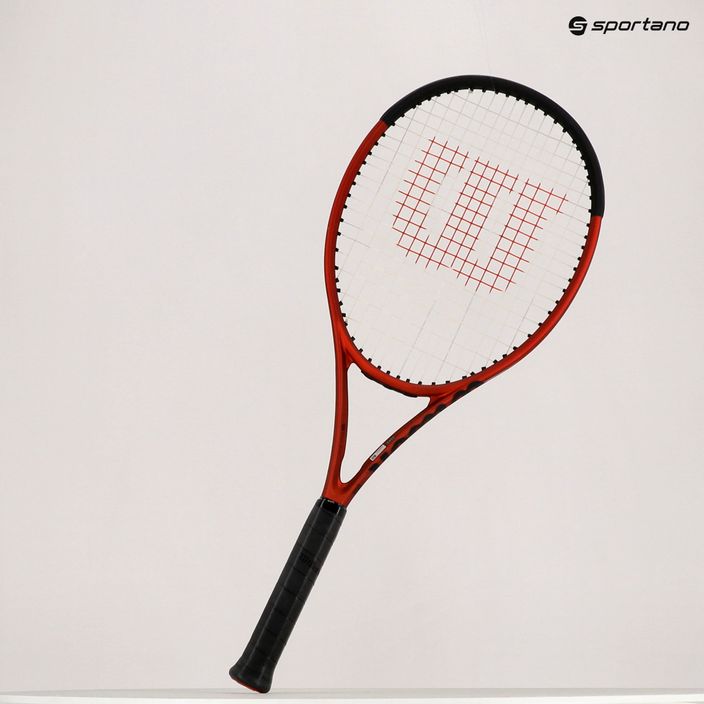 Wilson Clash 100Ul V2.0 tennis racket red WR074410U 8