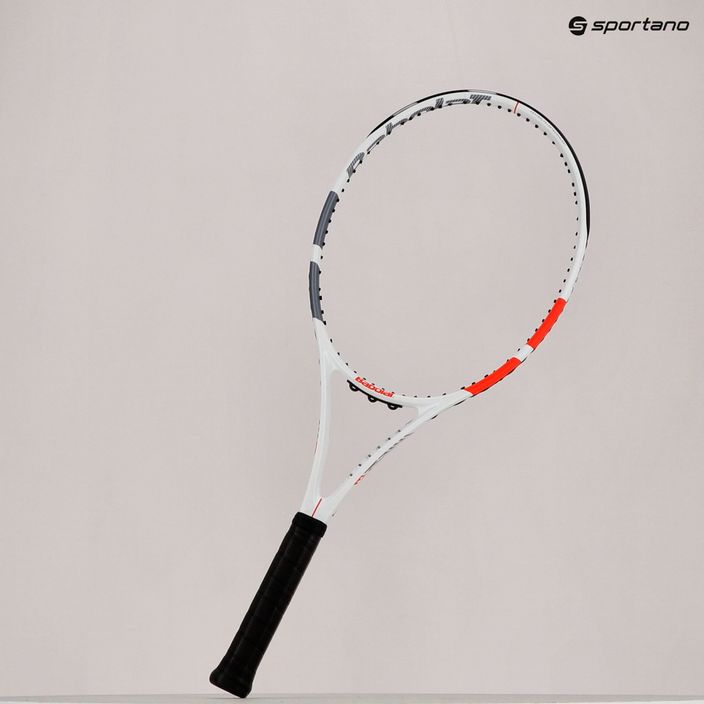 Babolat Strike Evo tennis racket white 101414 10