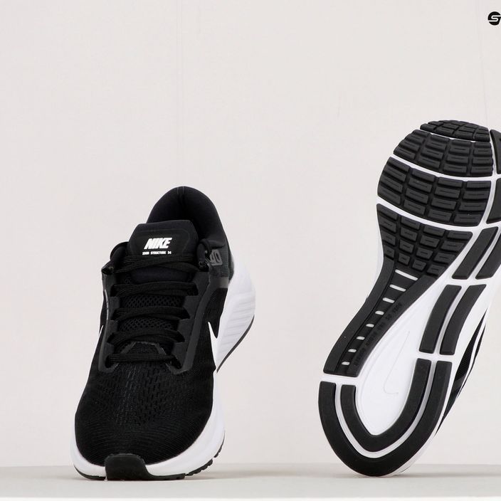 Men's running shoes Nike Air Zoom Structure 24 black DA8535-001 11