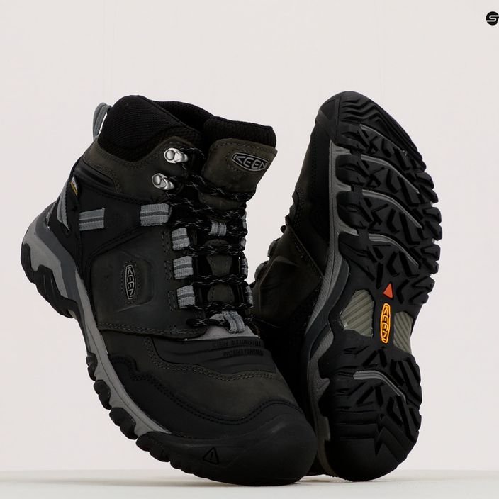 KEEN Ridge Flex Mid men's trekking shoes grey 1024911 15