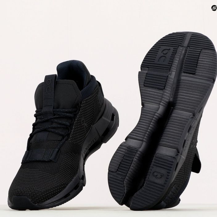 Women's running shoes On Cloudnova black 2699814 12