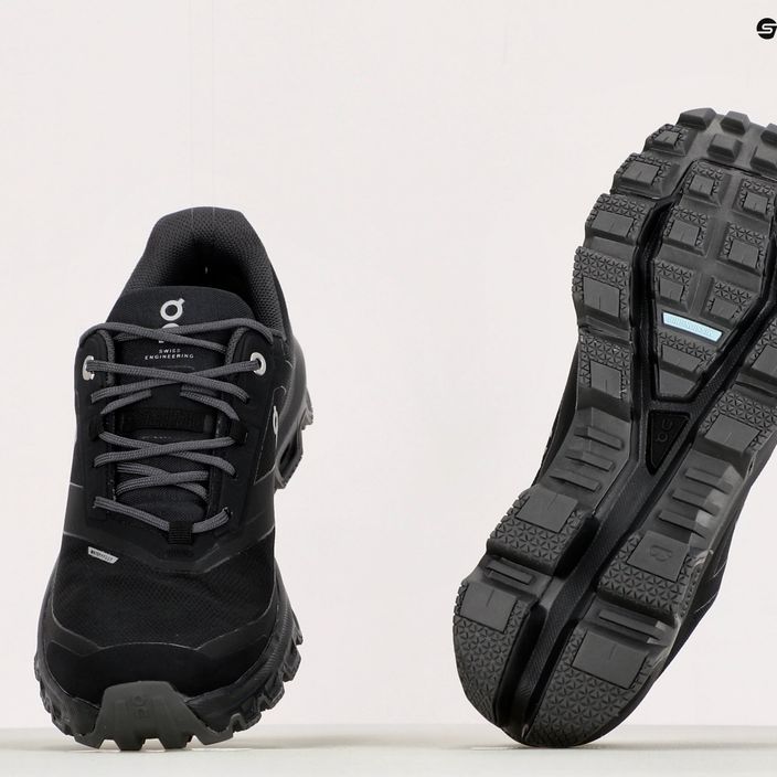 Women's On Cloudventure Waterproof running shoes black 3299249 13