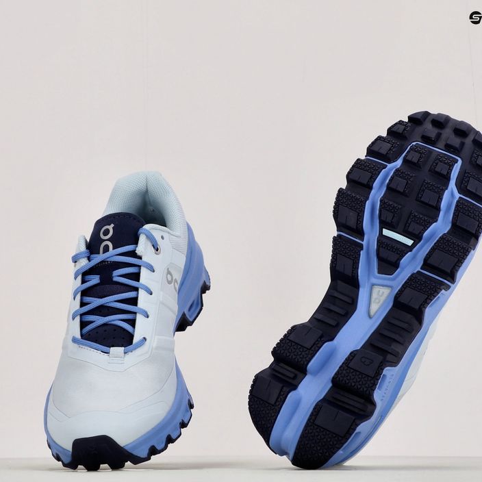 Women's running shoes On Cloudventure blue 3299256 13