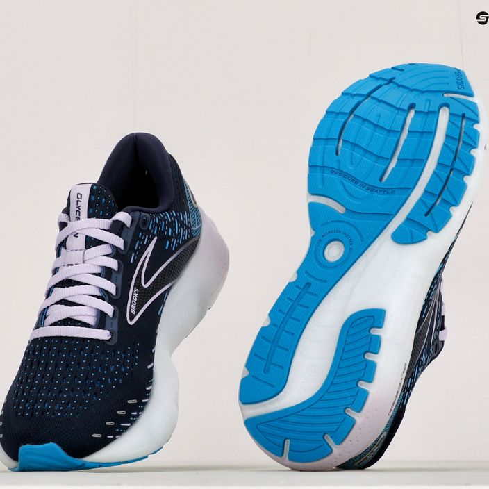 Brooks Glycerin 20 women's running shoes navy blue 1203692A499 13