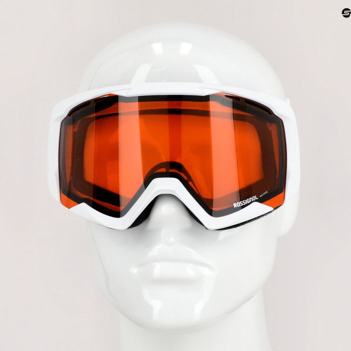 Ski goggles Rossignol Spiral W white/orange 7